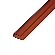 Профиль торцевой для СПК&nbsp;&nbsp;6 мм, L=2,1м коричневый